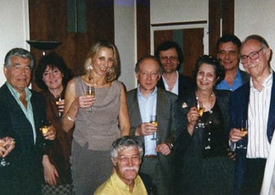 Société Psychanalitique de Paris 1997 - From the left: Monique Cournut, Michel Vincent, Jean Cournut (SPP President), Gisèle Harrus, Rosine Perelberg, Paul Denis, Marilia Aisenstein Jean Louis Baldacci, André Green, Michel Ody, Monique Israel, Paul Israel