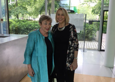 With Julia Kristeva on the occasion of my presentation at La Maison de Solenn - Paris 5 June 2018
